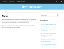 Tablet Screenshot of jimhigdon.com